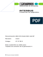 Manual Del Usuario - IBS SYS DIAG DSC UM SP (2747853) - Interbus-Cuadernillo de Diagnostico - (5277c1 - SP) PDF