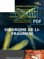 Sindrome de LI FRAUMENI