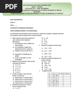 Actividad Complementaria 7°