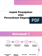 Kel 1 - Aspek Perpajakan Atas Perusahaan Dagang Asing