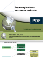 Supraexploatarea Resurselor Naturale