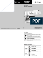 BH790 Manual de Instrucoes - Ingles