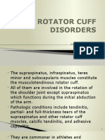 Rotator Cuff Disorders: Salami Oluwaseyi O