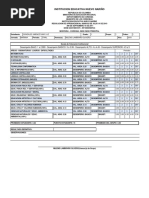 Boletin Grado 1