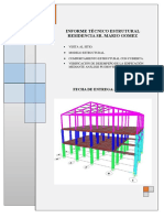 Informe Estructural Pushover