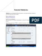 Tutorial MiniLyrics