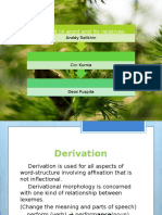 Group 4 A Word and Its Relatives Derivation