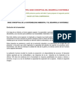 Sostenibilidad Ambiental y El Desarrollo Sostenible