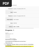 Evaluación Unidad 3 Blanced Scored