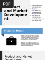 Product & Market Development Samsung