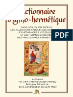 Pernety Antoine-Joseph - Dictionnaire Mytho-Hermétique PDF