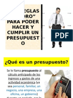 Diez Pasos para Hacer Un Presupuesto