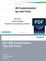 NX CAM Customization