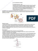 Resumo AV1 e AV2 - Embriologia e Histologia