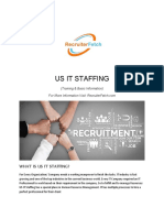 US IT Staffing Training Material