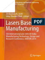 Lasers Based Manufacturing - SJoshi PDF