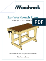 Workbench Plans