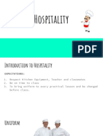 Unit 1 - Use Hygienic Practices For Food Safety