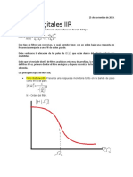 Filtros Digitales IIR