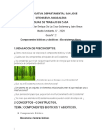 GUIA No 2 Organismos Bioticos y Abioticos - Ecosistemas Nuevo