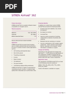 SITREN - AirVoid - 362 - 1019 - EN - OI - CON Anti Foam For Concrete PDF