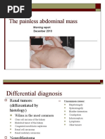 The Painless Abdominal Mass: Morning Report December 2010