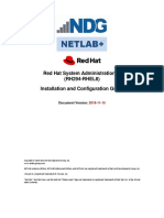 Netlab rh294 Rhel8 Pod Install Guide