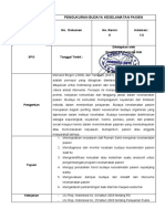 Sop Pengukuran Budaya Keselamatan Pasien