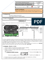 Exercice Courroies Chaines e