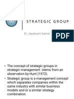 Strategic Groups