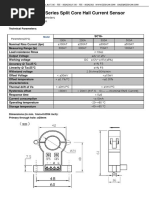 DC Current Hall Effect Sensor PDF