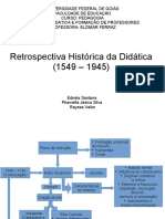 Retrospectiva Histórica Da Didática REFERÊNCIAS