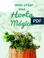 Ebook Como Criar Sua Horta Magica