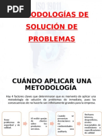 Metodologia de Solucion de Problemas