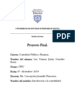 Proyecto Final Contabilidad PDF