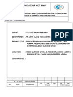 Prosedur NDT MAP GUNUNG SITOLI