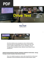 Trainning TEMS Untuk Sertifikasi Drive Tester