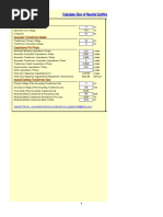 Neutral Earthing Transformer Size Calculation (1.1.19)