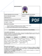 GUÍA DE APRENDIZAJE No. 1 Ciencias Naturales 9°.