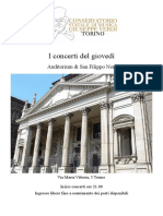 Programma Concerti S.Filippo