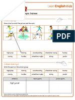 Worksheets Olympic and Paralympic Games PDF