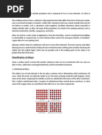 Alloys and Classification of Alloys