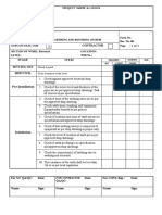 Checklist For Earthing & Bonding System Installation