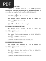 Fourier Transforms PDF