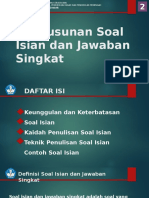 02.c Penulisan Soal Isian Singkat