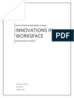 Innovations in Workspace - Apoorva Sharma