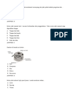 PTS Dasar Teknologi Menjahit X TB