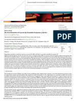 Electrical Resistivity of Concrete For Durability Evaluation - A Review