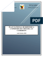 Plan National de Reponse Au Cholera 2018 Version Longue PDF