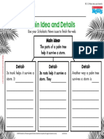 Palm Tree Main Idea and Details